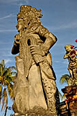 The Bale Kambang, Floating Pavilion, Kerta Gosa complex, Semarapura, Klungkung, Bali. Sculptural decorations. 