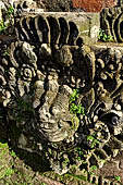 The Bale Kambang, Floating Pavilion, Kerta Gosa complex, Semarapura, Klungkung, Bali. Sculptural decorations. 