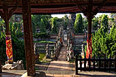 The Bale Kambang, Floating Pavilion, Kerta Gosa complex, Semarapura, Klungkung, Bali. This pavilion is surrounded by a pond called Taman Gili.