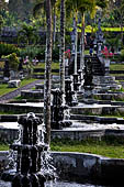 Tirtagangga, Bali - the Demon island in the middle of the south pond.