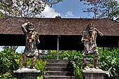 Tirtagangga, Bali - The sculptures of Barong and Rangda representing the eternal struggle between good and evil.