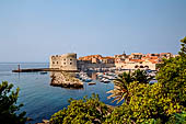 Dubrovnik, vista del vecchio porto