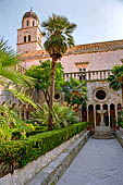 Dubrovnik il chiostro del monastero francescano