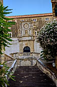 Dubrovnik, la scalinata che porta al monastero Gesuita