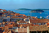 Hvar, Lesina - Panorama dalla Fortezza Spagnola.