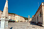 Hvar, Lesina - Trg svetog Stjepana (Pjaca), Piazza S. Stefano.