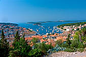 Hvar, Lesina - Panorama dalla Fortezza Spagnola.