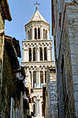 Spalato, il campanile romanico della cattedrale di S. Doimo.