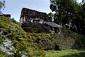 Tikal - Mundo Perdido (the Lost World) East Platform with Temple 5D-87, Templo de las Calaveras (temple of the skulls).