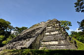 Tikal - talud-tablero pyramid (5C-49) of the 