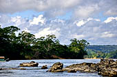 Rio Usumacinta marks the border with Mexico, this is the river bank in Guatemala.