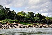 Rio Usumacinta marks the border with Mexico, this is the river bank in Guatemala.