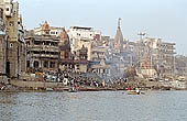 India Benares stock photographs