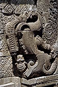 Borobudur - Kala-makara motifs decorating gateways leading from one gallery level to the next.