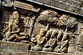 Borobudur reliefs - First Gallery, Northern side - Panel 88.