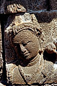 Borobudur, relief of the upper galleries