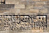 Borobudur reliefs - The Mahakarmavibhangga - Panel 0.20