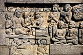 Borobudur reliefs - The Mahakarmavibhangga - Panel 0.19 