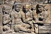 Borobudur reliefs - The Mahakarmavibhangga - Panel 0.19 