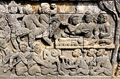 Borobudur reliefs - The Mahakarmavibhangga - Panel 0.19 