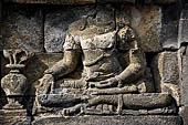 Borobudur, outer relief of the first balustrade 