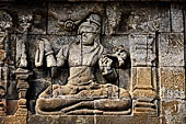 Borobudur, outer relief of the first balustrade 