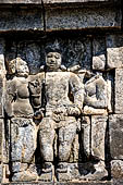 Borobudur, outer relief of the first balustrade