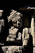 Borobudur, reliefs of the First Gallery balustrade. 