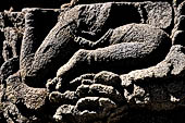 Borobudur, reliefs of the First Gallery balustrade.