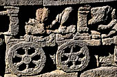 Borobudur, reliefs of the First Gallery balustrade. 