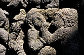 Borobudur, reliefs of the First Gallery balustrade. 