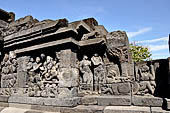 Borobudur, reliefs of the First Gallery balustrade. 