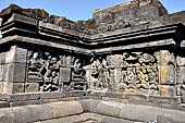 Borobudur, reliefs of the First Gallery balustrade. 