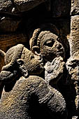 Borobudur, reliefs of the First Gallery balustrade. 