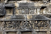 Borobudur, relief of the upper galleries 