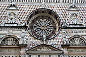 Bergamo Alta - Santa Maria Maggiore, dettagli della Cappella Colleoni.