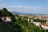 Bergamo, la citt bassa vista dalle mura venete.