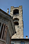 Bergamo Alta - Piazza Vecchia, la torre comunale.