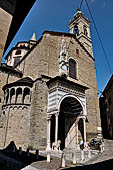 Bergamo Alta - Santa Maria Maggiore, la facciata meridionale col protiro.