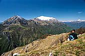 Valsassina - Gruppo delle Grigne visto dallo Zucco di Desio. 