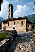 Lago di Como - Chiesa di S. Andrea a Lenno. 