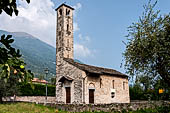 Lago di Como - Chiesa di S. Andrea a Lenno. 