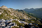 Rifugio Albani - Guardando verso il Monte Ferrante