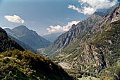 Valbondione (Orobie), il fondo valle.