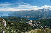 Lago di Como dal Monte San Primo.