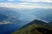 Lago di Como dal Monte San Primo.