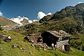 Valtellina Parco dello Stelvio - Le pendici del Monte San Giacomo e il ghiacciaio dei Forni. 