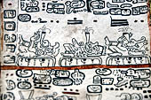 Chetumal - Museo de la Cultura Maya, reproduction of Maya codex.