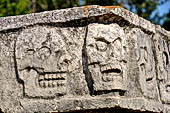 Chichen Itza - The Tzompantli.