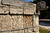 Chichen Itza - The Tzompantli.